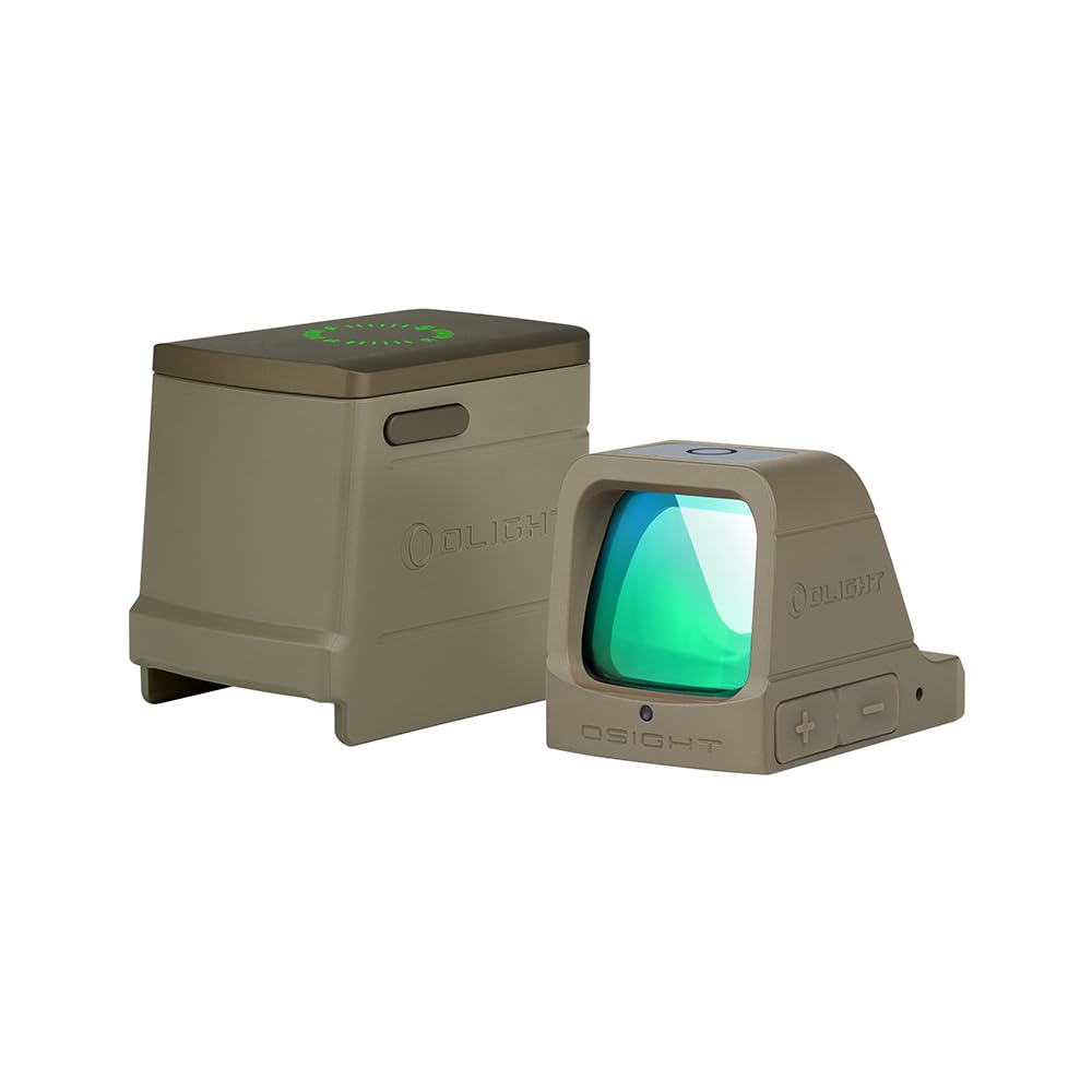 Amazon | オーライト (OLIGHT) Osight グリーン 3 MOA フラットダーク